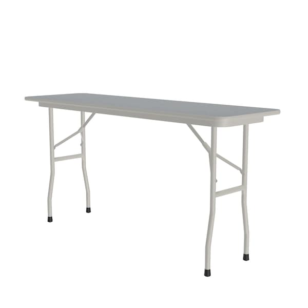 CF TFL Folding Tables 18x96  Gray Granite